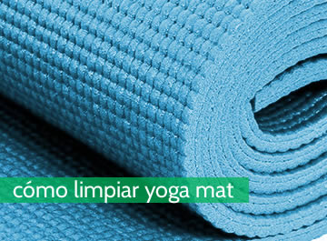 ¿Cómo limpiar yoga mat?
